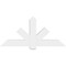 Ekena Millwork Kennewick Architectural Grade PVC Gable Bracket, 60"W x 27 1/2"H x 4"D x 6"F, 11/12 Pitch GBP060X28X0406KEN00 - alternate 2